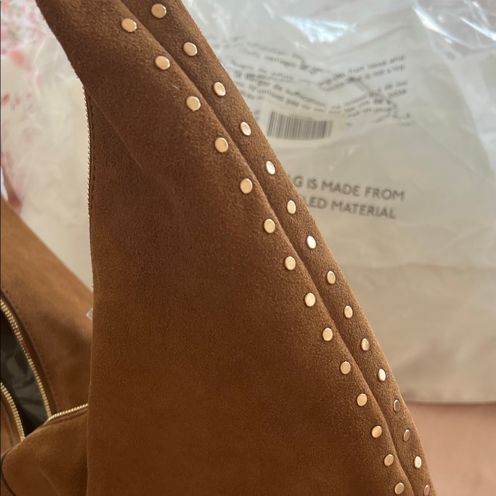 Madewell Brown Suede Hobo Bag - Picture 3 of 6